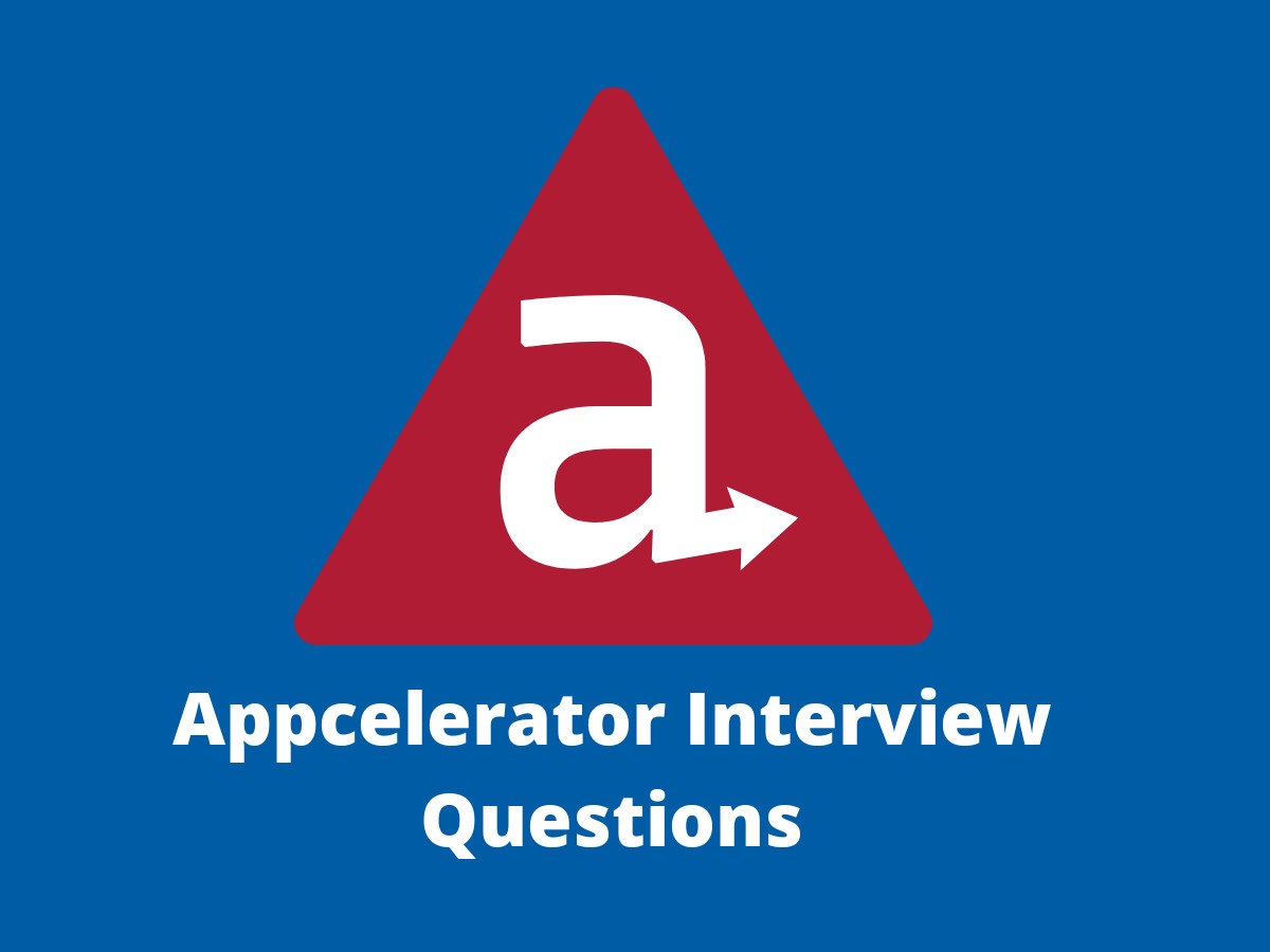 Appcelerator Interview Questions